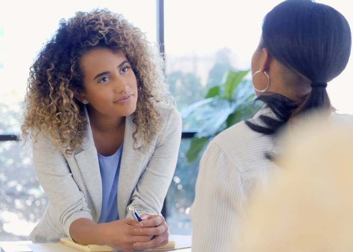 active listening during informal interviews